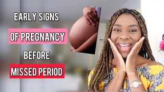 If This Is Happening, YOU ARE PREGNANT | EARLY SIGNS OF PREGNANCY Before Missed Period.