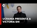 Ucrania presenta a victoria shi una portavoz creada con inteligencia artificial