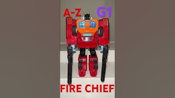 G1 transformers A to Z - Fire Chief #g1 #transformersg1 #80s #toys #nostalgia #awesome #transformers