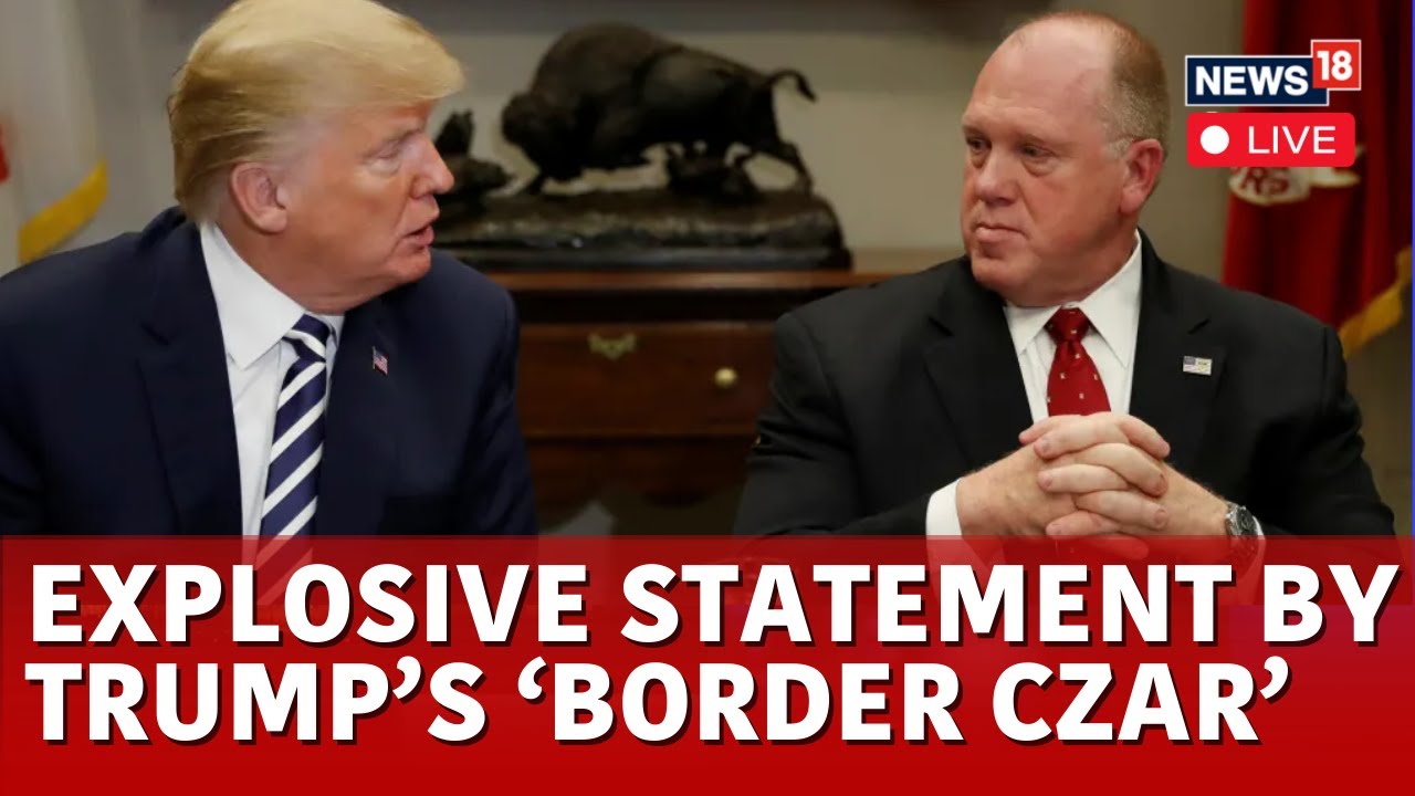 Trump's Mass Deportation Plan Unveiled LIVE | Trump's Border Czar Tom ...