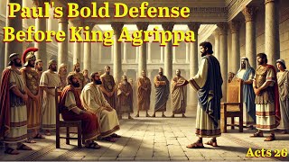 Paul's Bold Defense Before King Agrippa: Narration of Acts 26