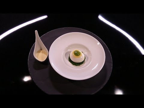 Œuf-mollet-florentine-par-frédéric-anton-(#dpdc)