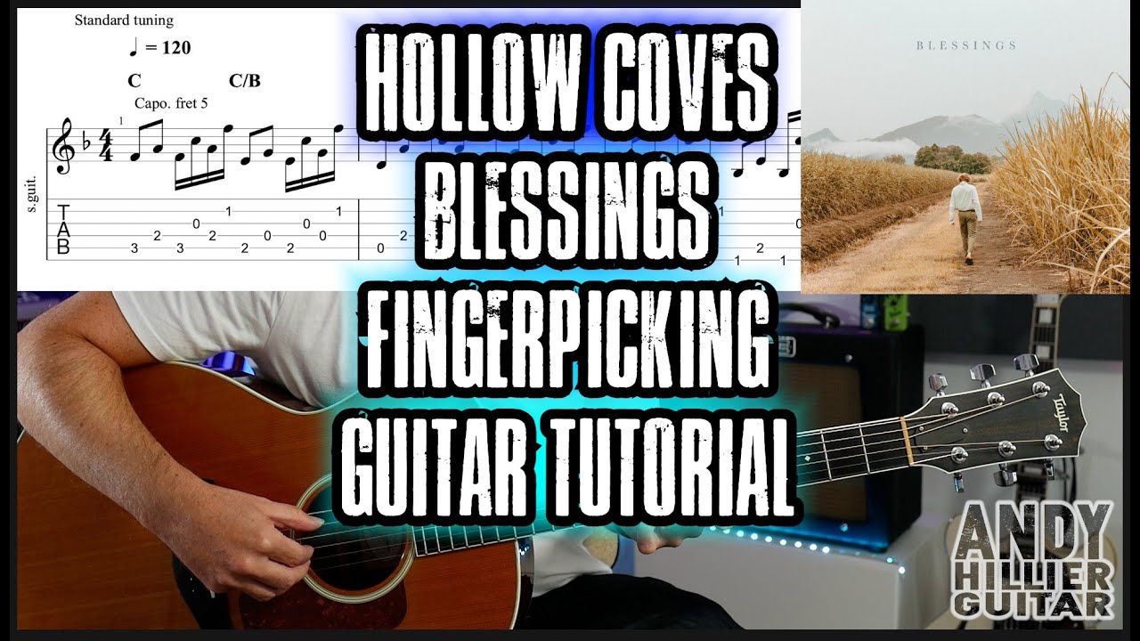 How to play Hollow Coves - Blessings Guitar Tutorial