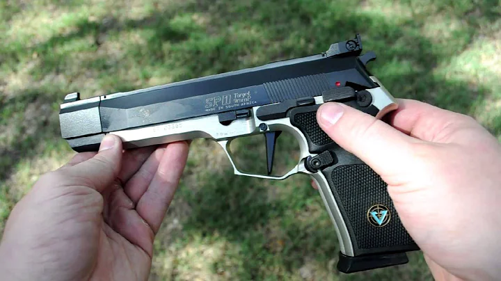 Shooting: Vektor SP1 Target - A target Beretta 92 from South Africa