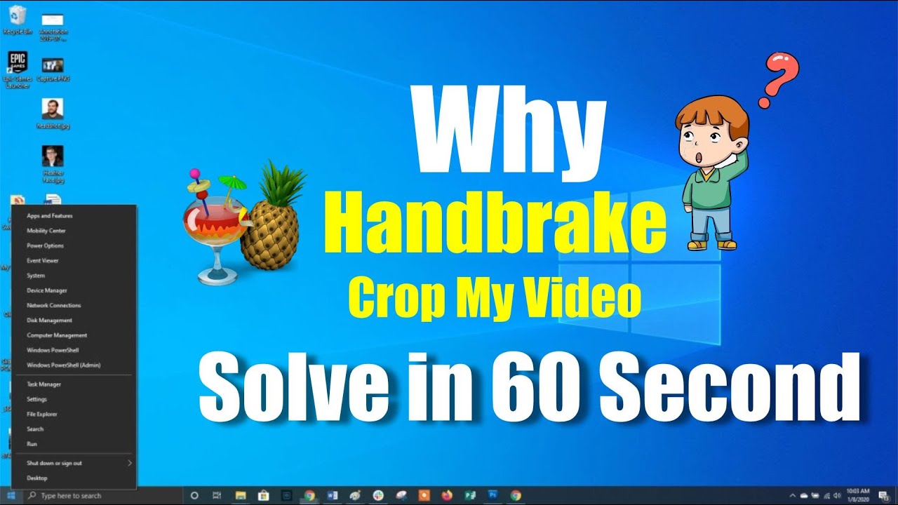Why Handbrake Crop My Video Solve in 2 Min YouTube
