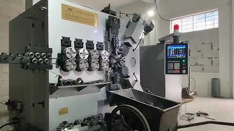 CSM-6120CNC Spring Coiling Machine. wire diameter：6-12mm