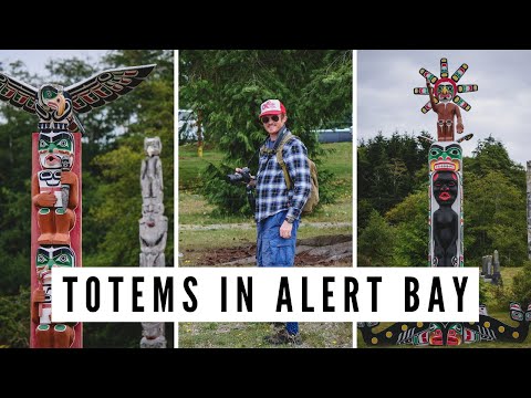 ALERT BAY, BC | Visiting the World's Tallest Totem Pole on Cormorant Island