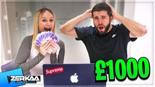 I Gave My Girlfriend £1000 To Spend In 10 Minutes!