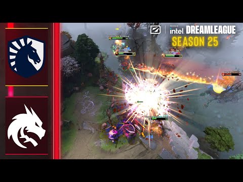ГРУППОВОЙ ЭТАП! Team Liquid vs Team Spirit - ЛУЧШИЕ МОМЕНТЫ - DreamLeague Season 25
