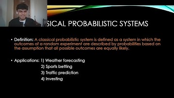 Classical Probabilistic ,Classical Deterministic system and Quantum System