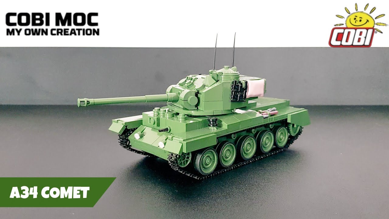 A34 Comet - COBI (MOC) - HISTORIA & PREZENTACJA MODELU