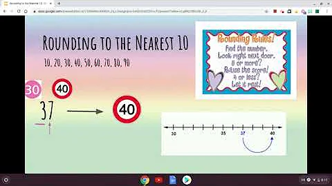 Rounding to the Nearest 10 Lesson  Introduction Vi...