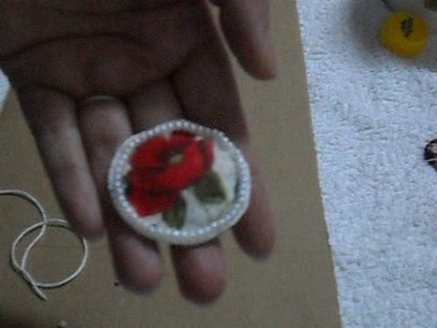 How to Make a Vintage Cabochon -Cum facem un cabochon