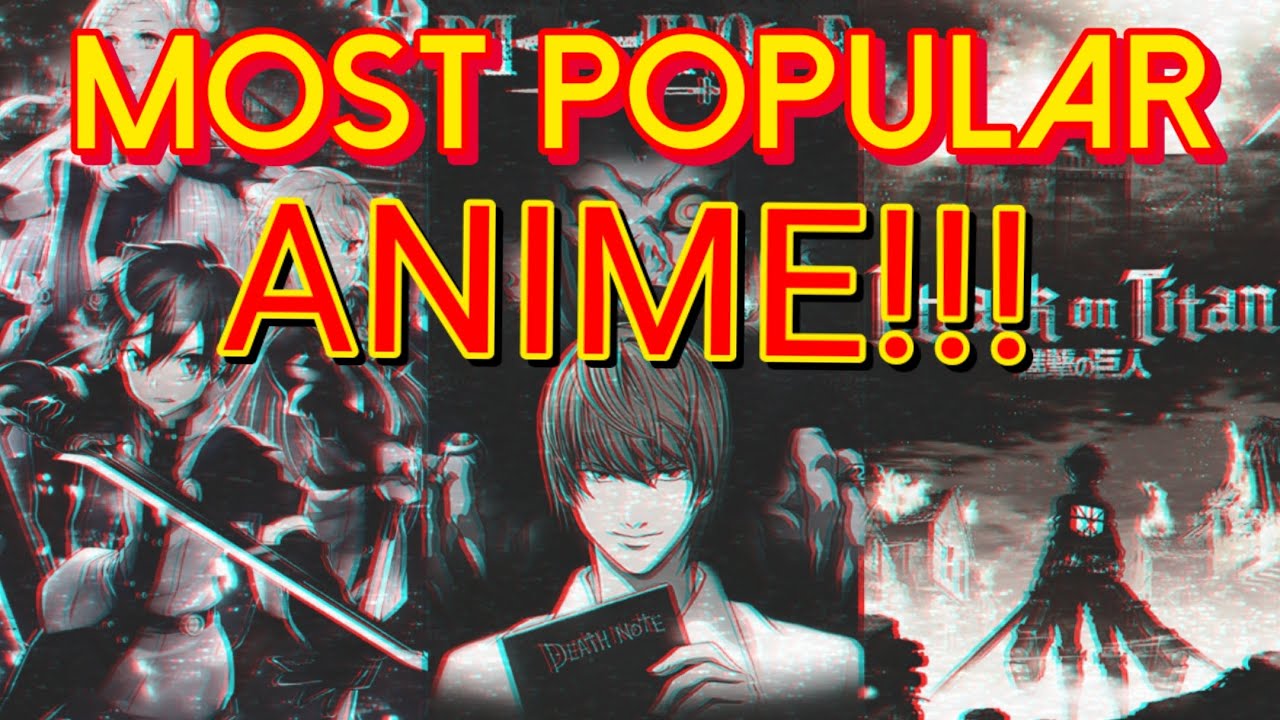 MOST POPULAR ANIMES OF ALL TIME Top 20 YouTube