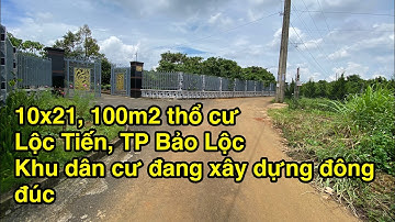 Lô đất đẹp để đầu tư, xây nhà thuộc phường Lộc Tiến, TP Bảo Lộc, Lâm Đồng