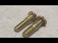 Yellow zinc plated torx bolts  customize for truck and automotive industry