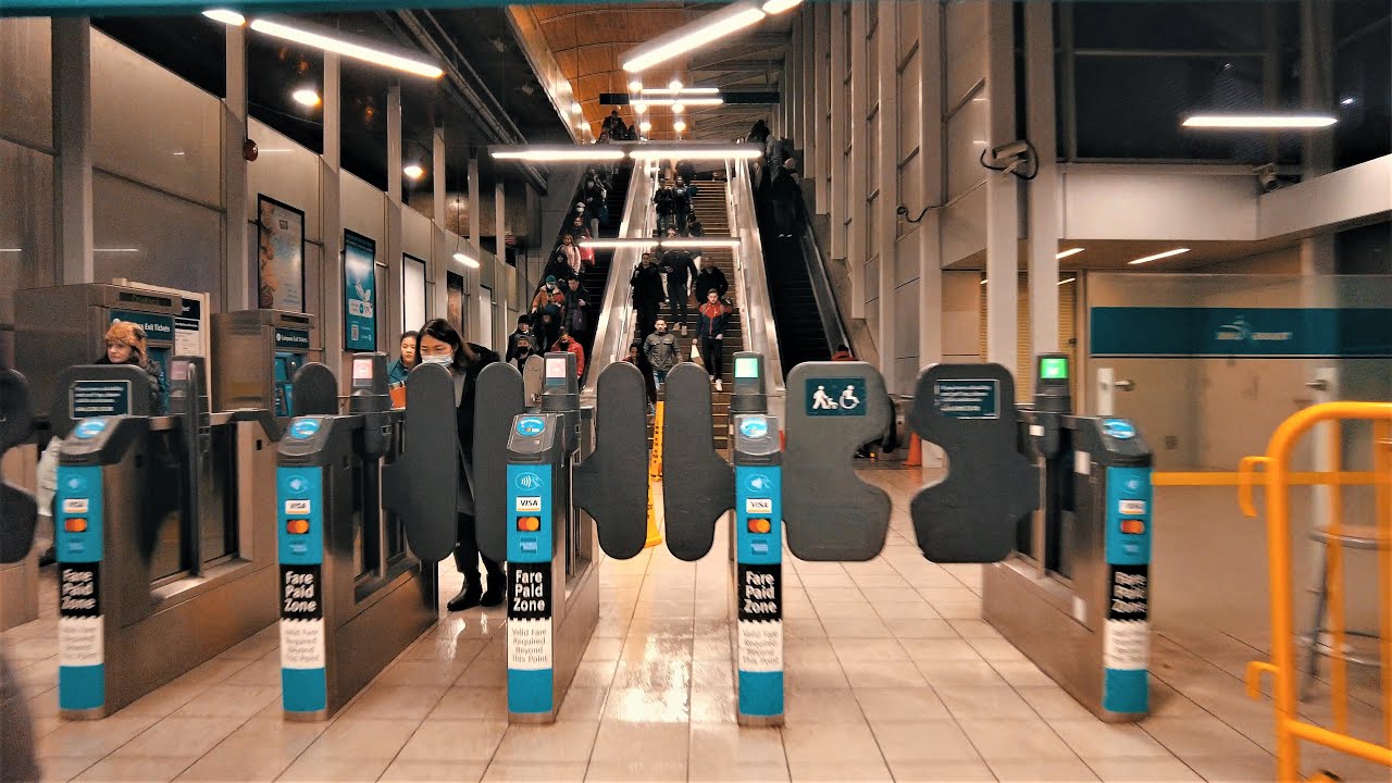 Vancouver Transit Transit Ride Canada Line Richmond Brighouse