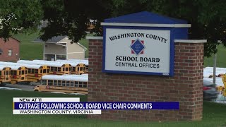 Washington County, VA School Board member says his comments were taken out of context