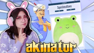 can Akinator guess SQUISHMALLOWS?!