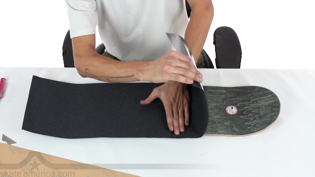 How to put Griptape on a Deck YouTube