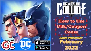 How To Use Codes DC World Collide screenshot 2