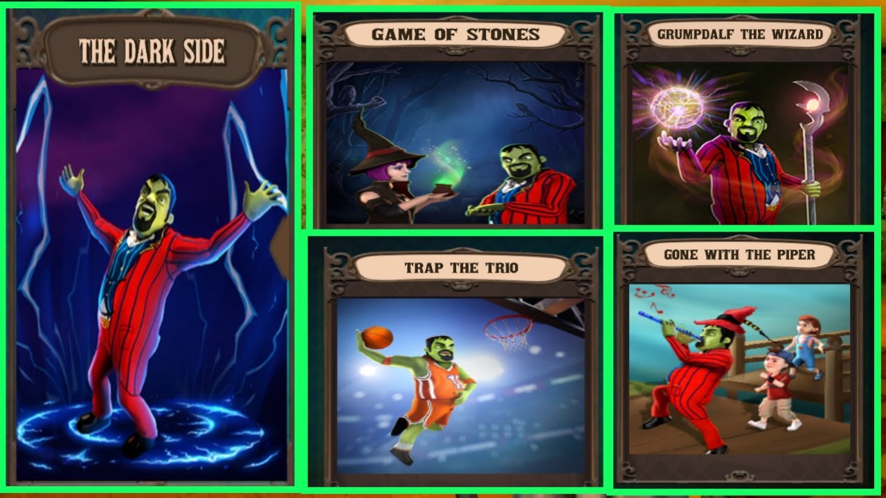 Scary Stranger - The dark side All levels | Pro Gamer