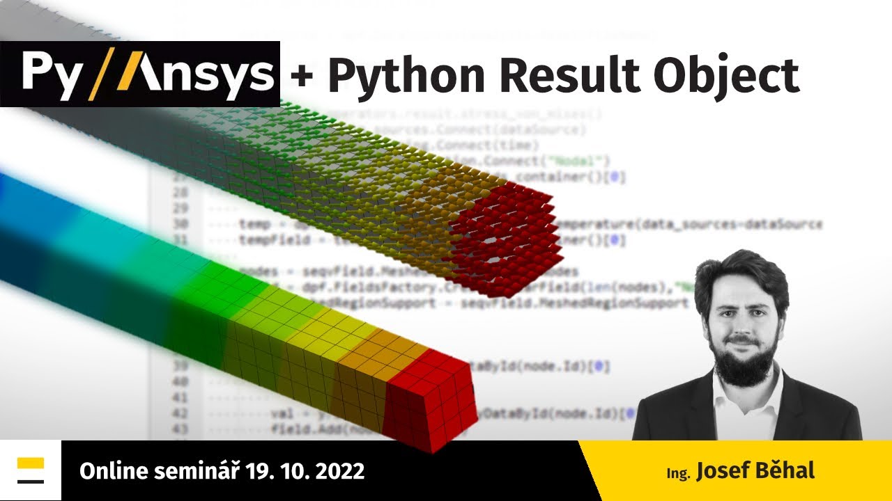 PY-Ansys + Python Result Object | Online seminář - YouTube