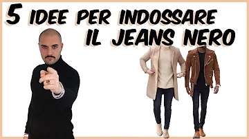 Come colorare i jeans di nero?