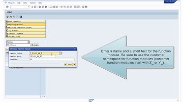SAP ABAP tutorial - SAP Subroutines and functions (Lesson 5)