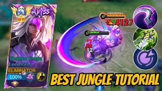 LEOMORD JUNGLE TUTORIAL 2024 (BEST BUILD & EMBLEM) MOBILE LEGENDS