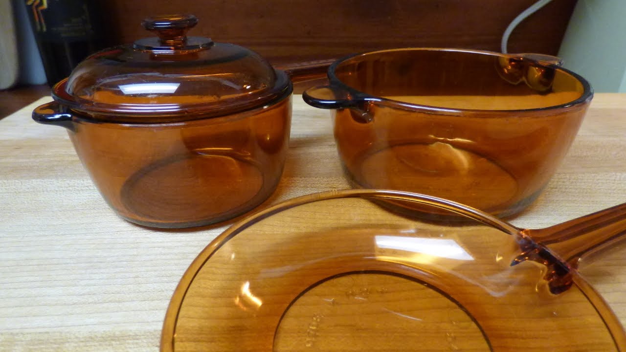 Visions Cookware & Corelle Dinnerware Set YouTube