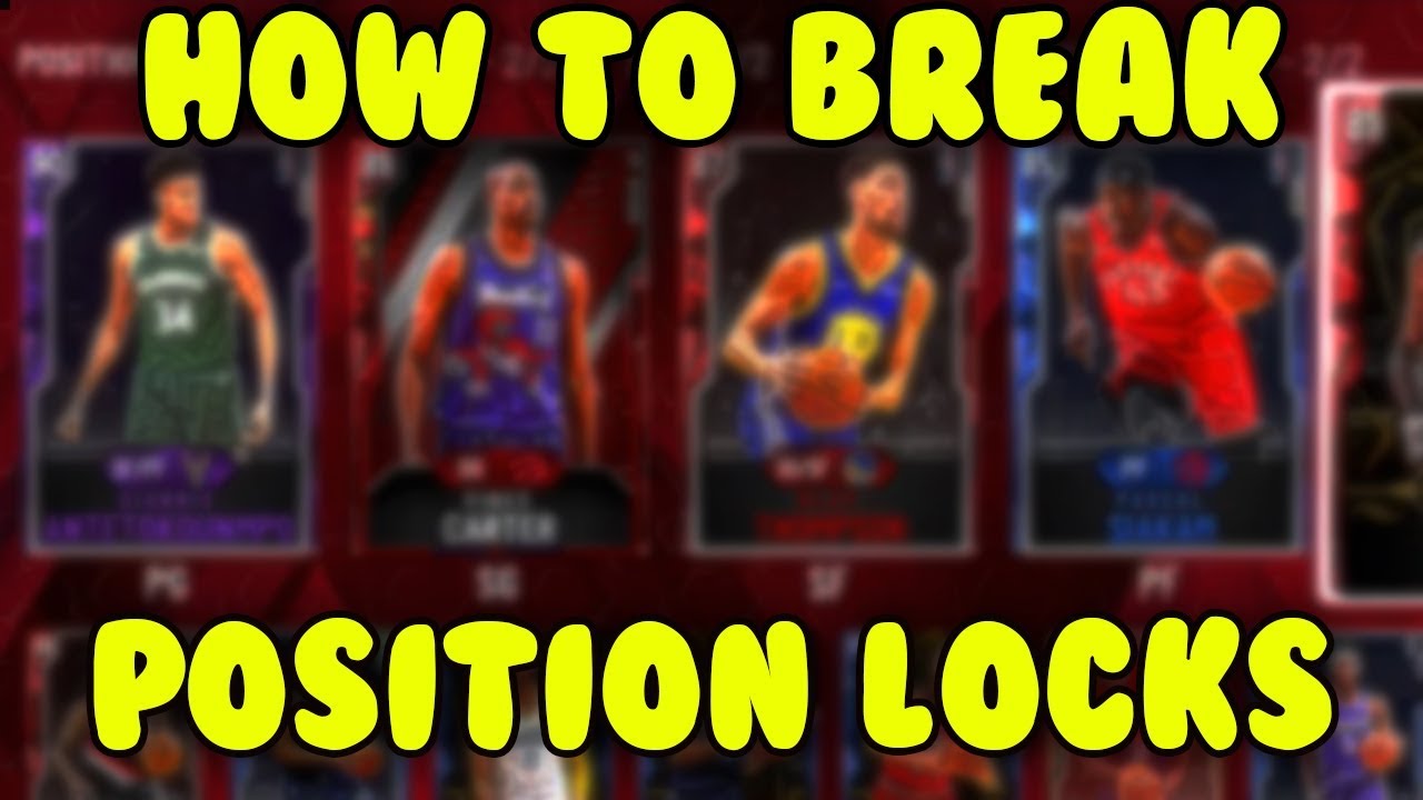 HOW TO BREAK POSITION LOCKS! NBA 2K20 MYTEAM GLITCH! YouTube