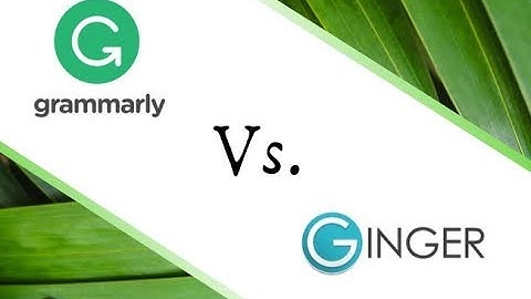 Grammarly VS.  Ginger - (Which One Is Best?)