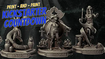 Print and Paint  |  Kickstarter Countdown #2-3