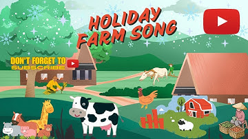 Holiday Farm kids Song || Nursery Rhymes for Kids || #tinythinkertvkids