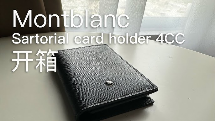 Montblanc Sartorial card holder 4cc with ID card holder - Luxury