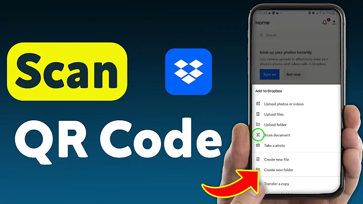 How To Scan QR Code On Dropbox (Updated)