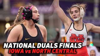 Iowa vs North Central Women s 2025 NWCA National Duals Wrestling Finals