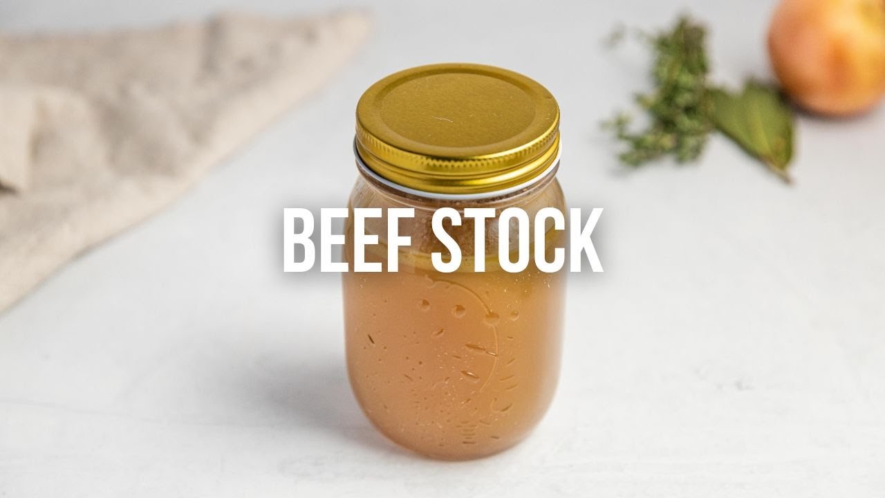Beef Stock - YouTube