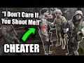 Airsoft Cheater Gets ANGRY 🤬(Instant Karma)