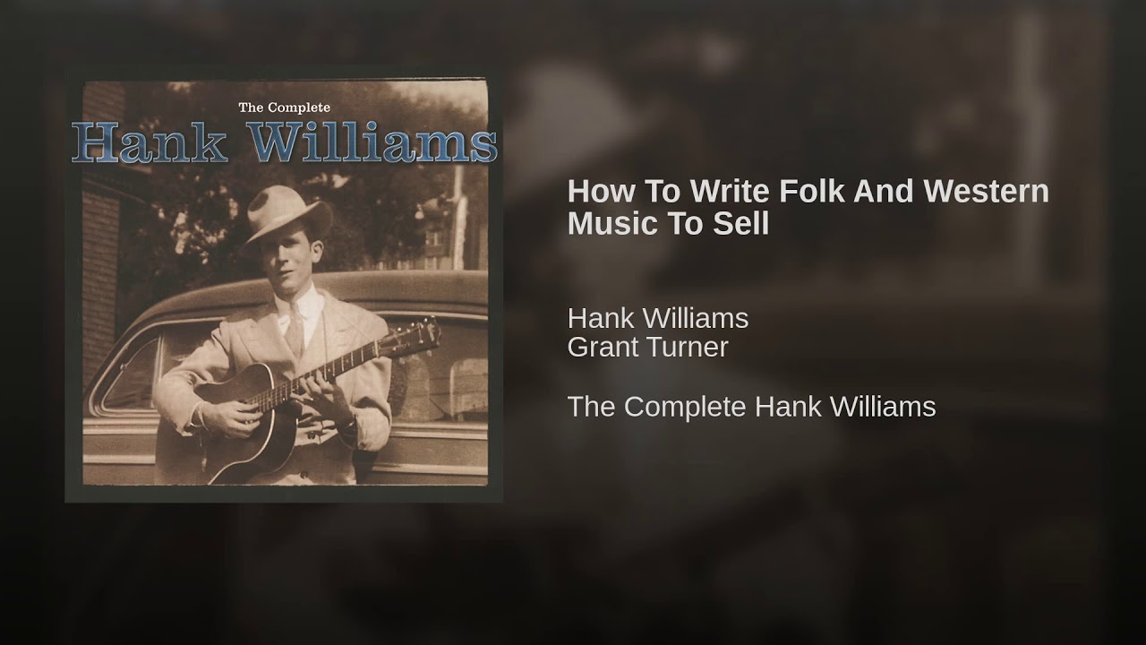 How to write folk and western music to sell