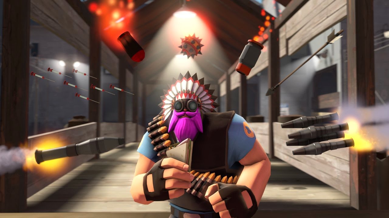 Team, Fortress, TF2, FLAIR, TeamFortress2, Gameplay.