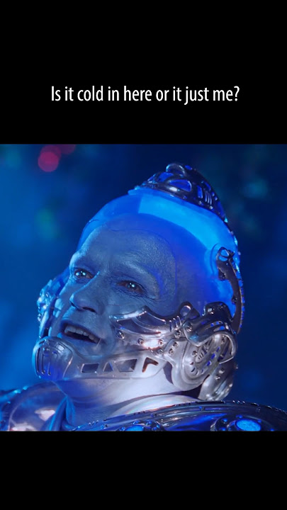 Arnold Schwarzenegger as Mr. Freeze! ❄️ #batmanandrobin