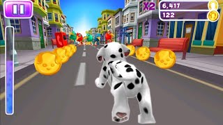 Crazy adventure run with cute dog help them to rebuild town in Pet Runner Game| Dog Run Game 2023 screenshot 4