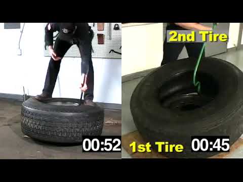 Ken-Tool - Super Single Truck Tire Mount and Dismount Using Super Serpent™ Tire Tools