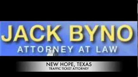 New Hope, Texas Traffic Ticket Law Firm |  Speeding And Warrants
