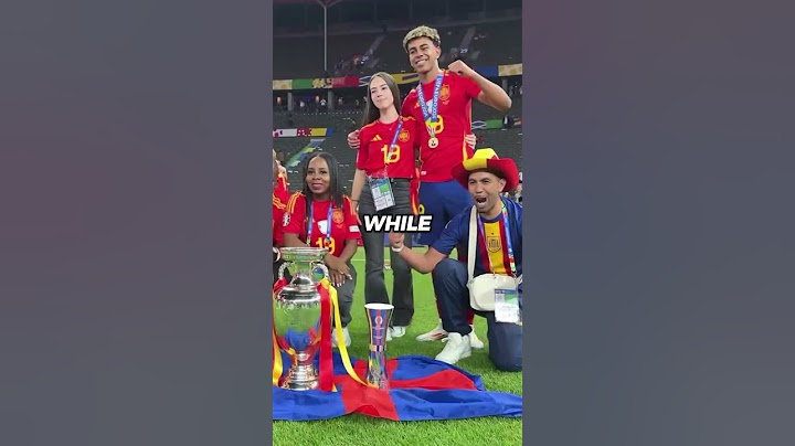 LAMINE YAMAL CELEBRATES THE EURO 2024 VICTORY WITH HIS GIRLFRIEND 🤯🥰