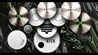 CLASSIC DRUM : Kit Top Gun  ( Danger zone/ Kenny Loggins ) screenshot 4