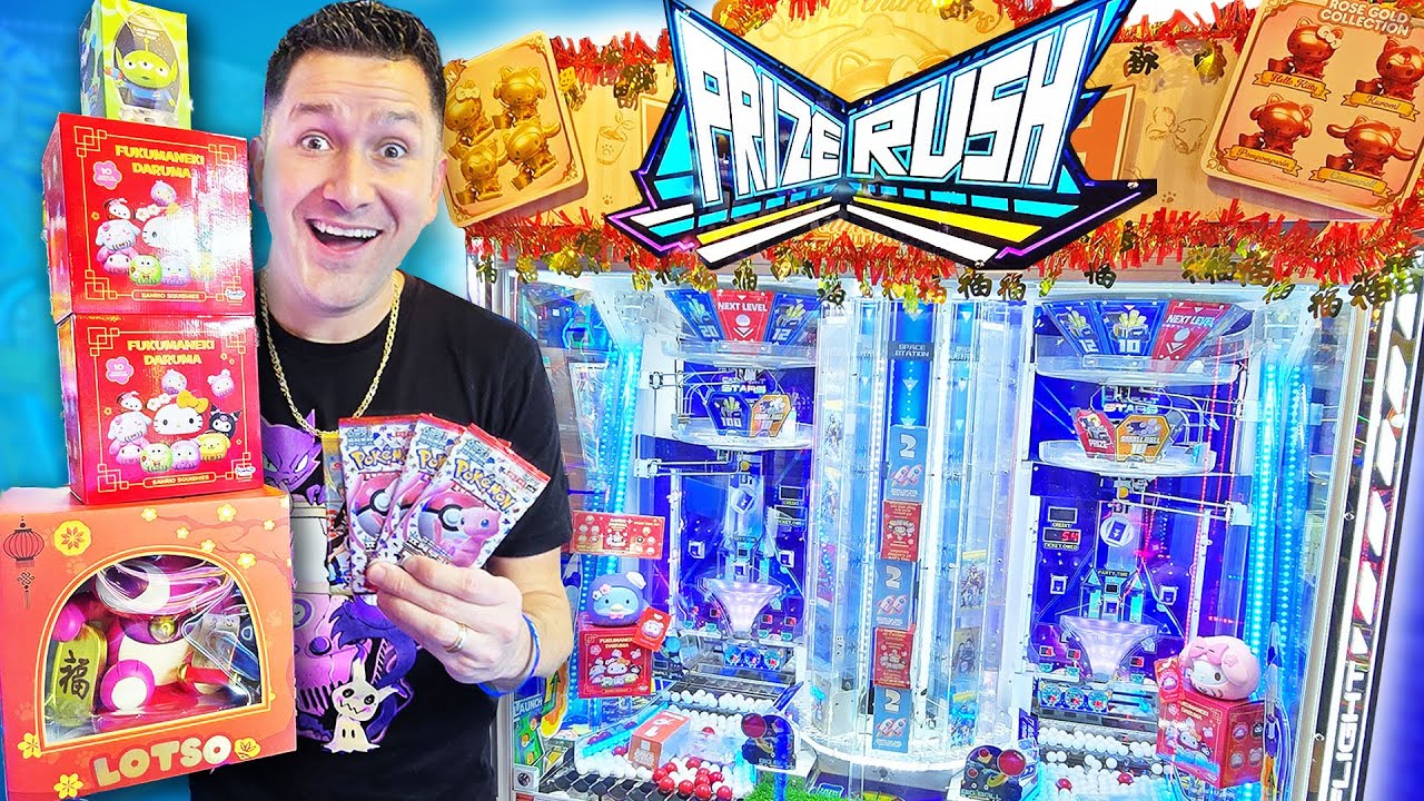 I Spent $100 Playing this Prize Game and WON BIG! - Prize Rush