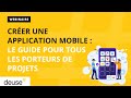 Crer une application mobile  le guide complet pour porteurs de projets webinaire 2021